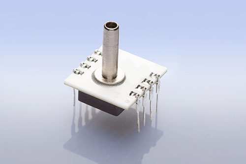 AMS 5105 pressure sensor with voltage output and switching outputs by AMSYS